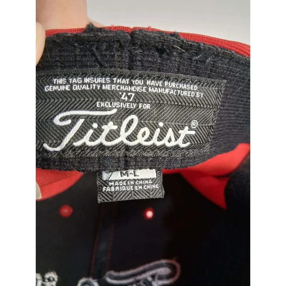 Titleist‎ STL Cardinals Baseball Cap Hat Red Embroidered Logo Fitted Mens M/L